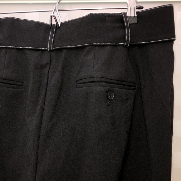 🎉HP🎉 LANE BRYANT LENA Belted Flat Front Tailor Stretch Trouser Pants 16R NWT! - Picture 8 of 16